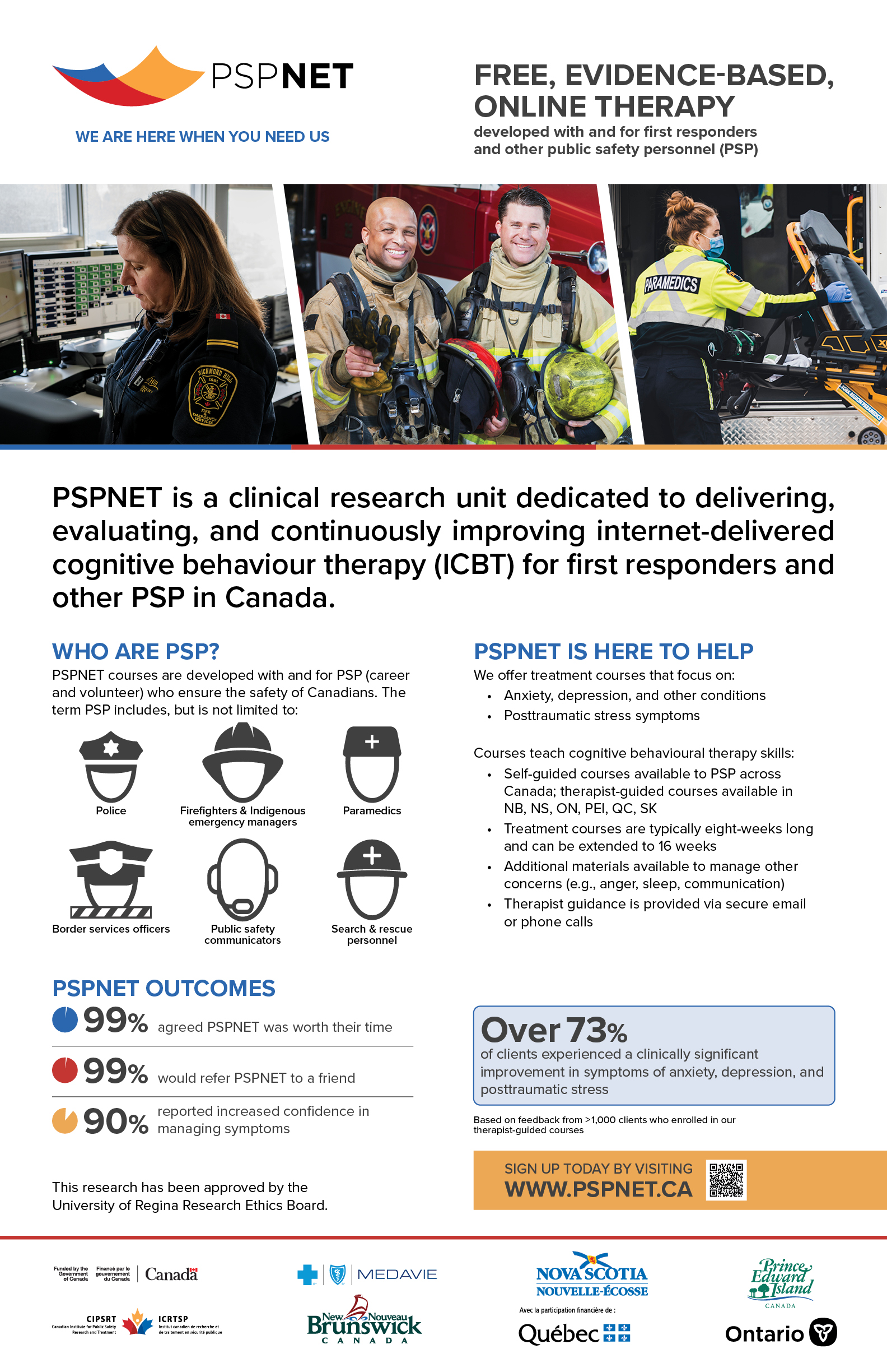 PSPNET flyer/one-pager